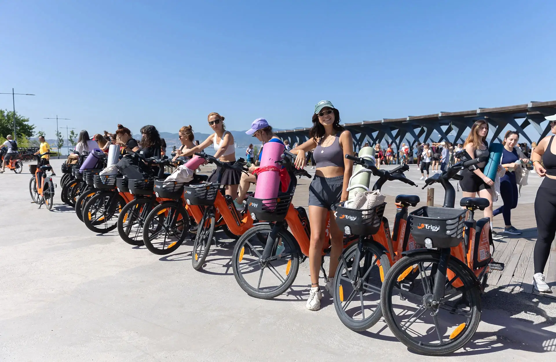 3 Haziran Dünya Bisiklet Gününde Yoga ile Pedalladık